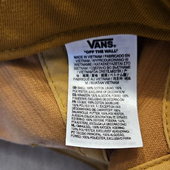 Vans Tan Corduroy Hat - Picture 2 of 9